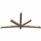 Ekena Millwork Alberta Smooth Timber Gable Bracket, Douglas Fir, 84"W x 42"H x 3 1/2"D x 3 1/2"F, 12/12 Pitch GBW084X42X0404ALB00SDF - alternate 4